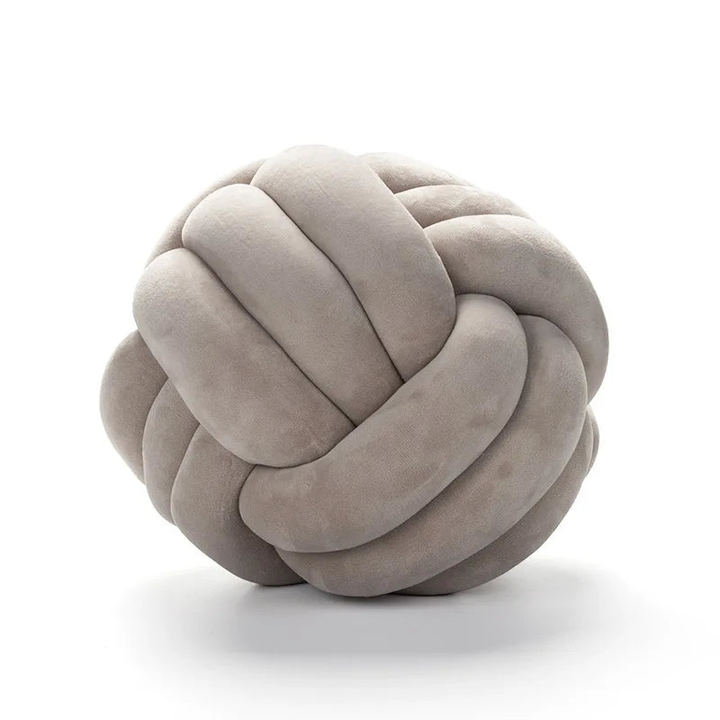 Decorative Throw Knot Pillow Ball