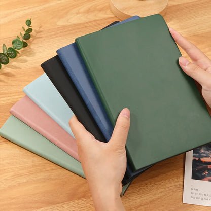 A5 120 Pages Soft Leather Notebook