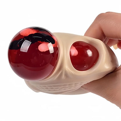 1pcs Skull Stress Ball Squeeze squishy