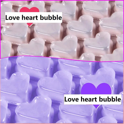 Buffer Packaging Heart Bubble Wrap