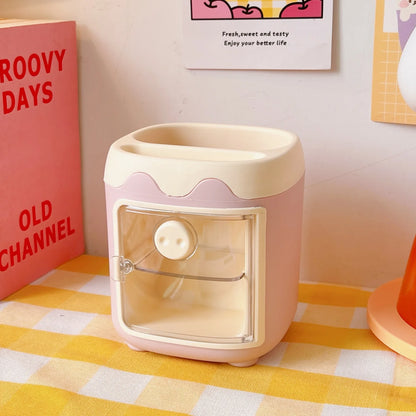 Kawaii storage Holder Desk Organizer
