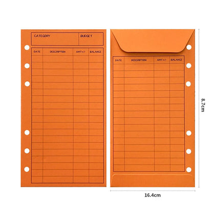 A6/Personal size Budget Envelopes