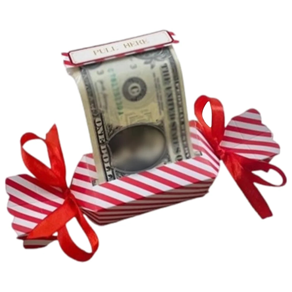 4 pcs Christmas Surprise Money Pull box