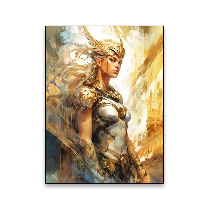 Superhero movie wall art poster