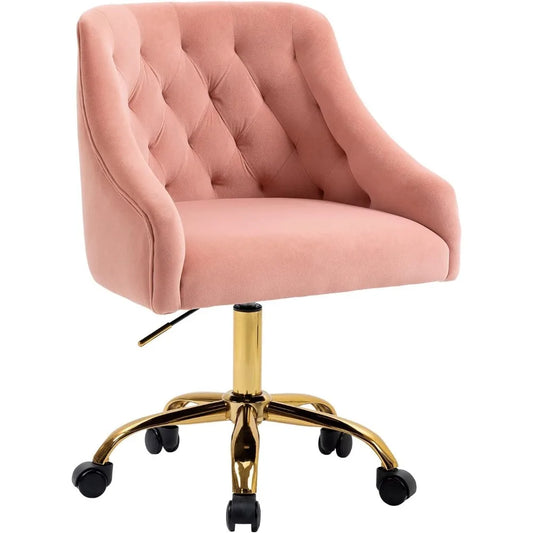 Home Office Desk Chair Modern Velvet