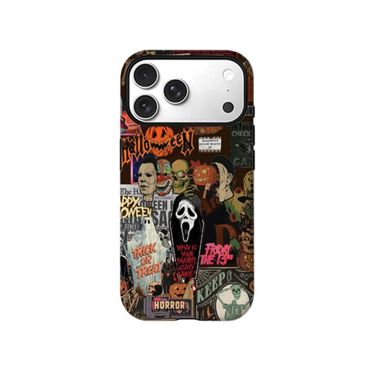 Halloween Matte Bumper Magsafe  iPhone 13,14,15,16,17 Case