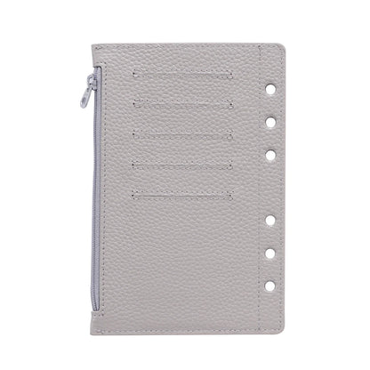 Moterm Zipper Flyleaf for A6 Size Ring Planner