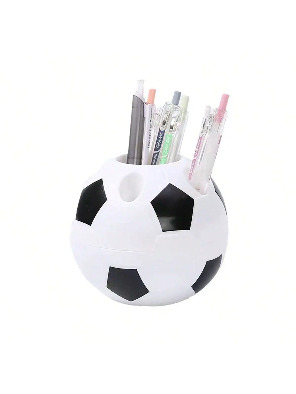 Soccer Ball Shaped Pen Holder