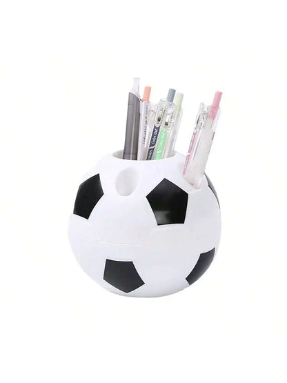 Soccer Ball Shaped Pen Holder