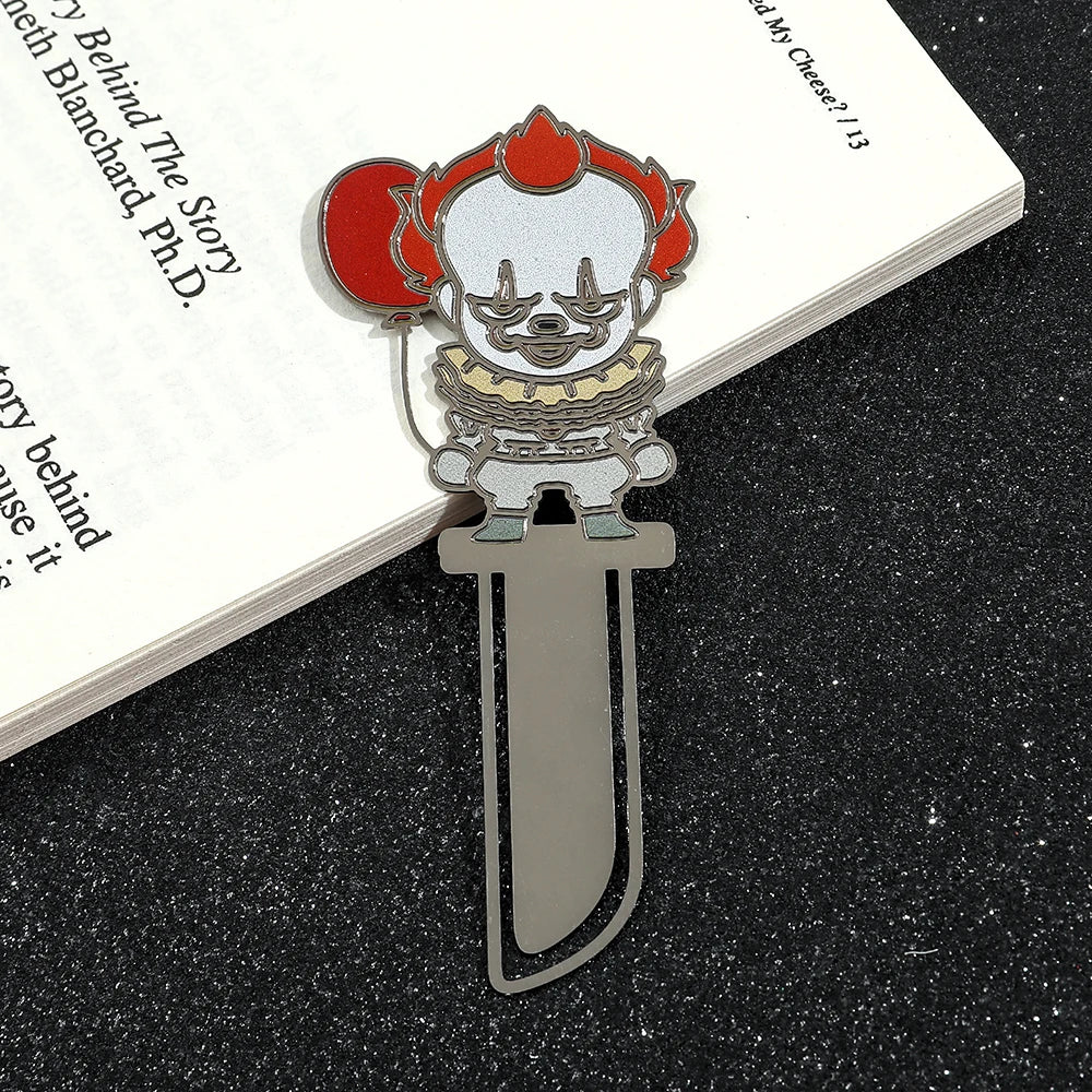 Horror movie villains bookmarks