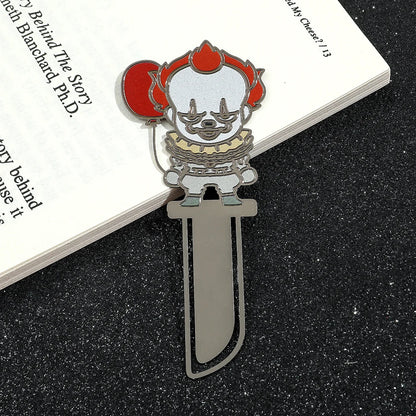 Horror movie villains bookmarks