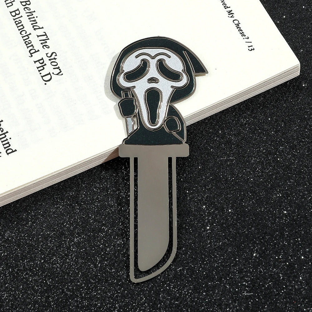 Horror movie villains bookmarks