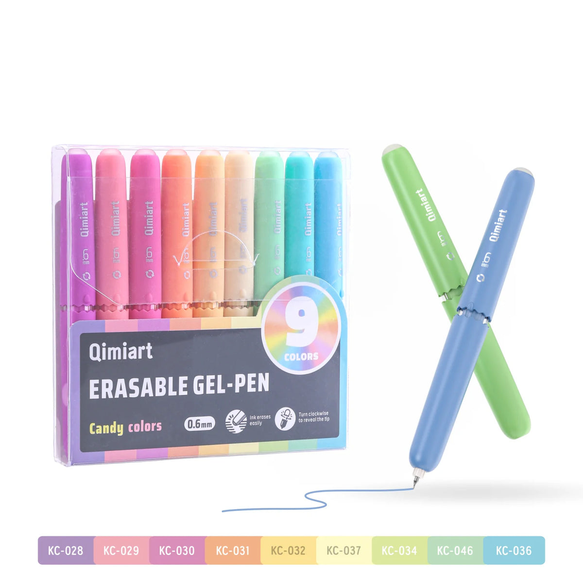 Erasable Rotary Retractable Gel Pens