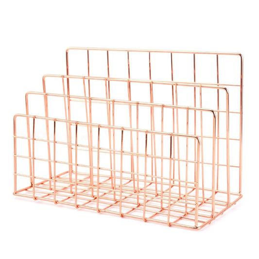 Minimalist Iron magazine Storage Rack