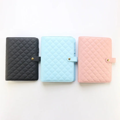 A6/A5 Quilted journal cover binder