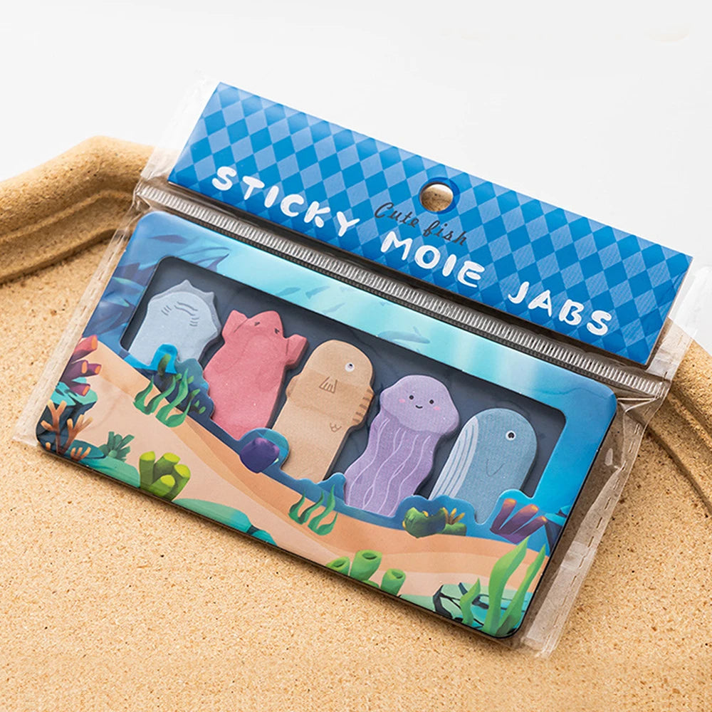 150 Sheets/Pack Cartoon Animals Sticky Notes