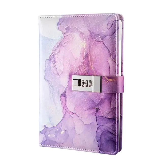 A5 Password notebook With Lock