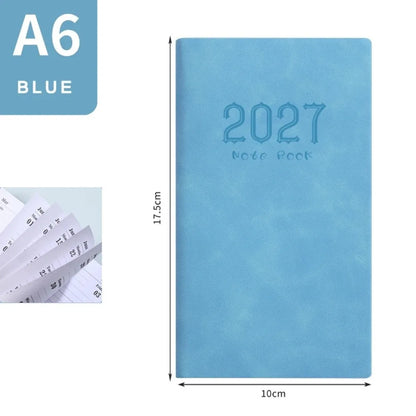 Pocket Design 2027 A6 Planner Notebook