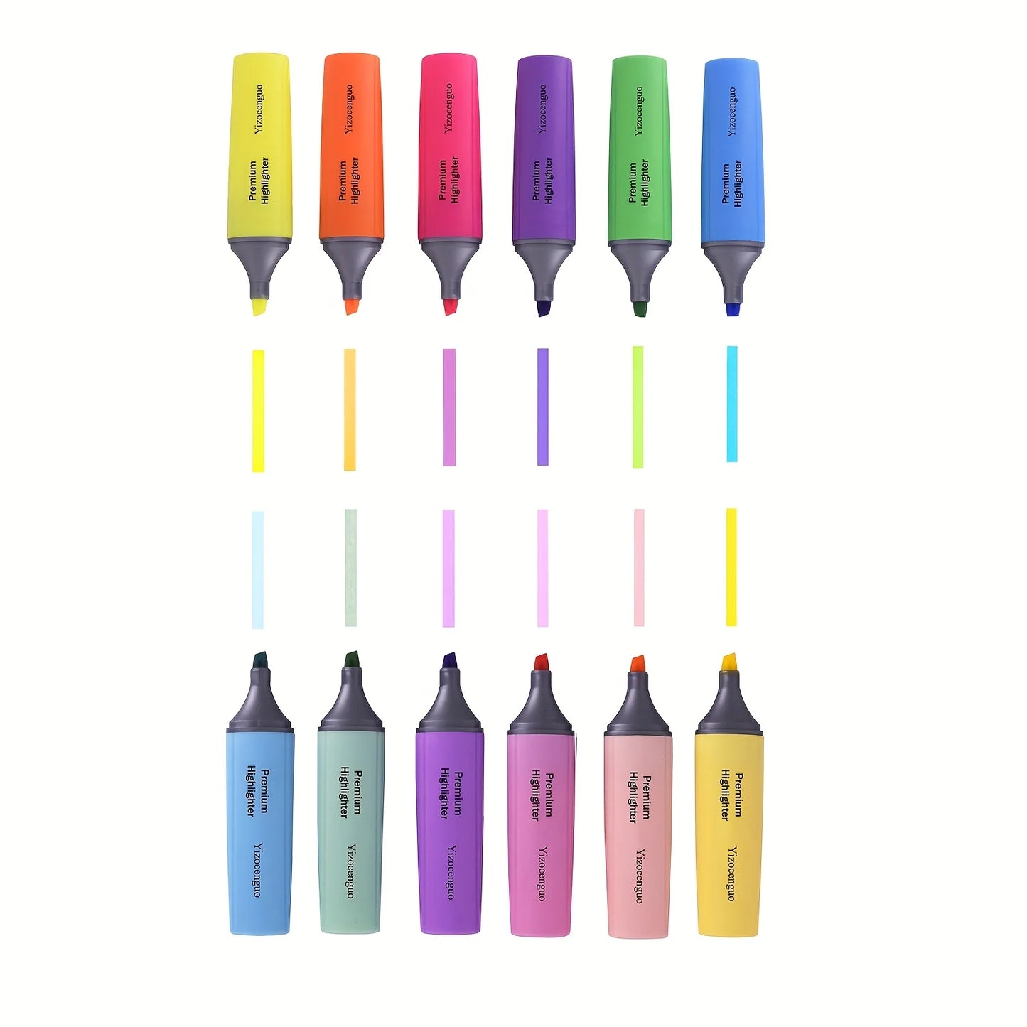 12pcs highlighter markers