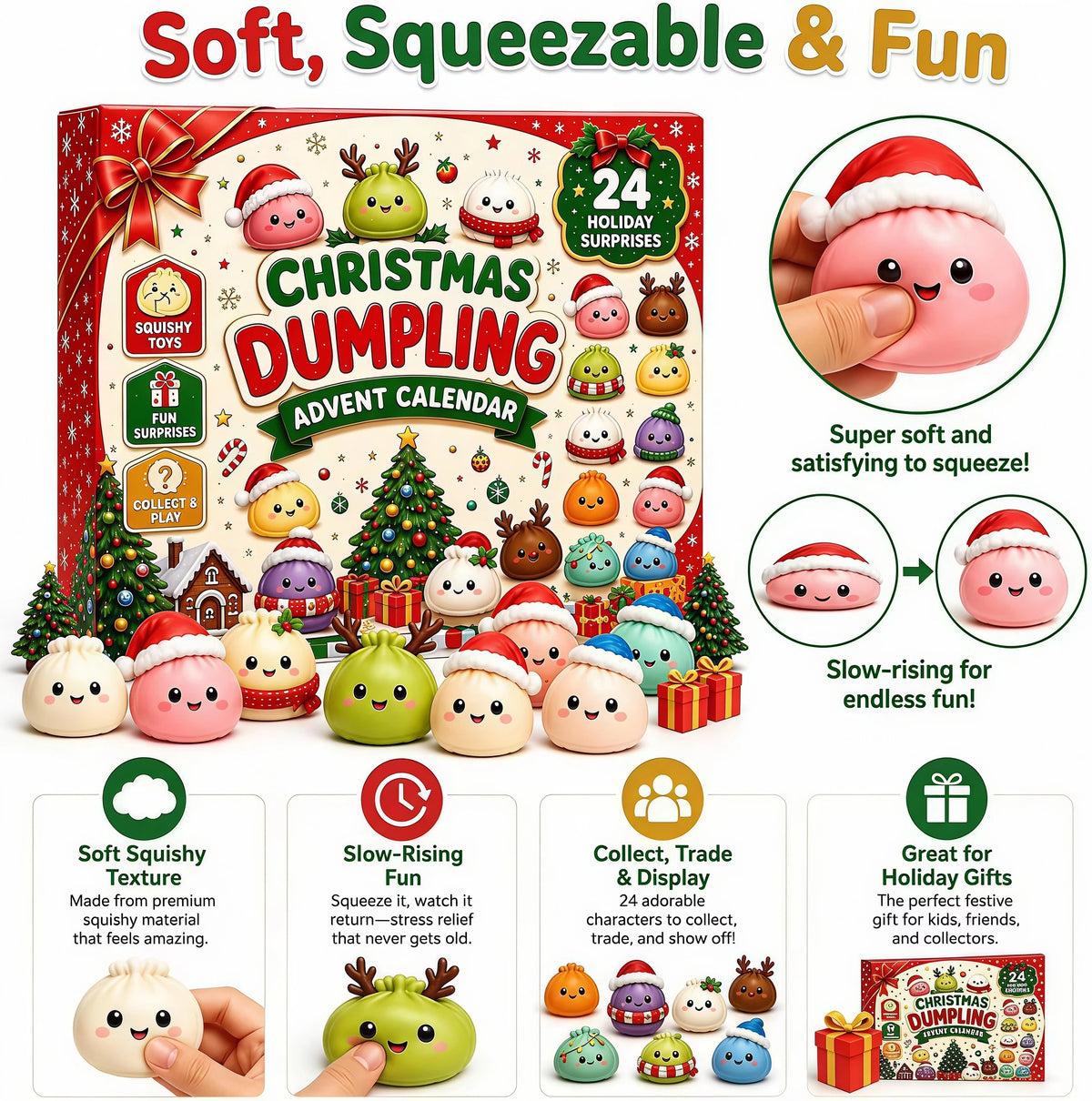 Squishy 2026 Christmas Advent Calendar