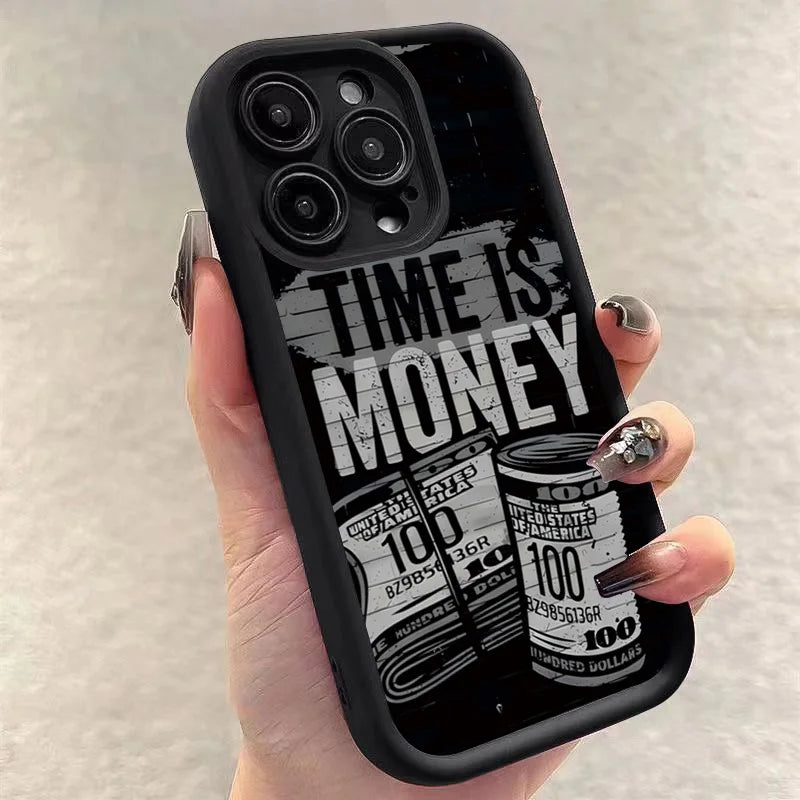 Time is money Phone Case For iPhone 11,12,13,14,15,16,17