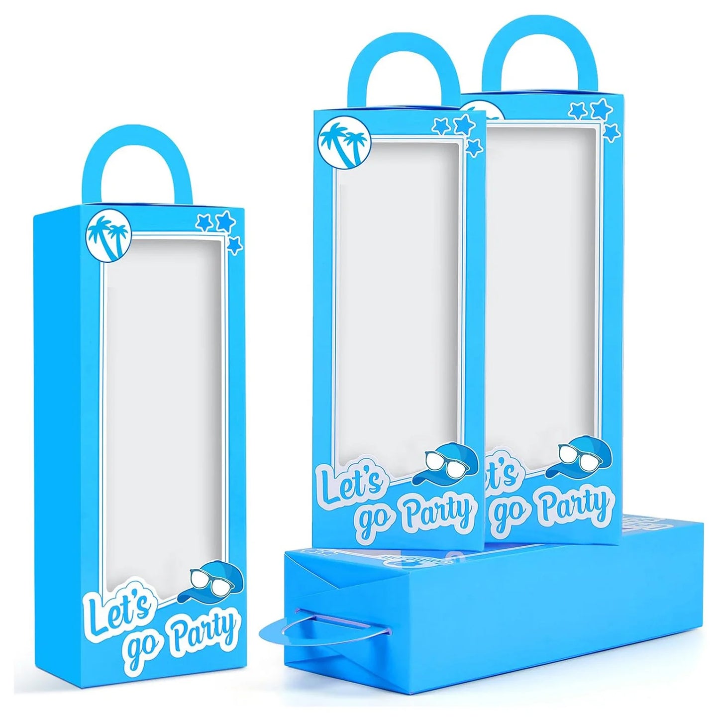 12PCS Blue doll Party Favor Boxes