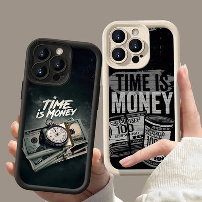Time is money Phone Case For iPhone 11,12,13,14,15,16,17