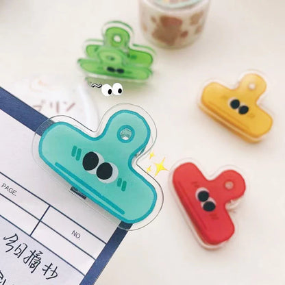 Double Sided Kawaii Smile Paper Clips