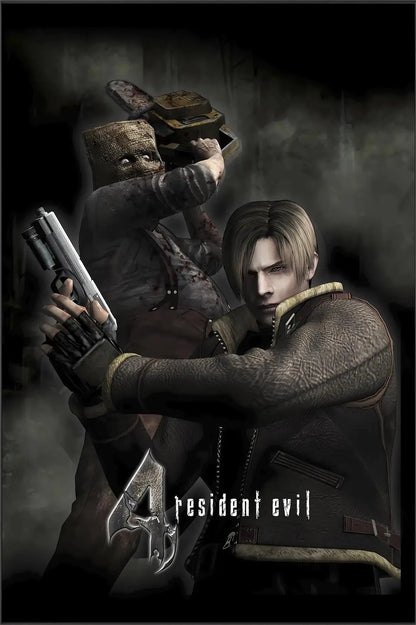 Resident-Evil Game Poster Canvas print