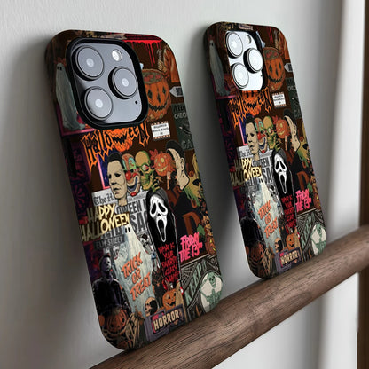 Halloween Matte Bumper Magsafe  iPhone 13,14,15,16,17 Case