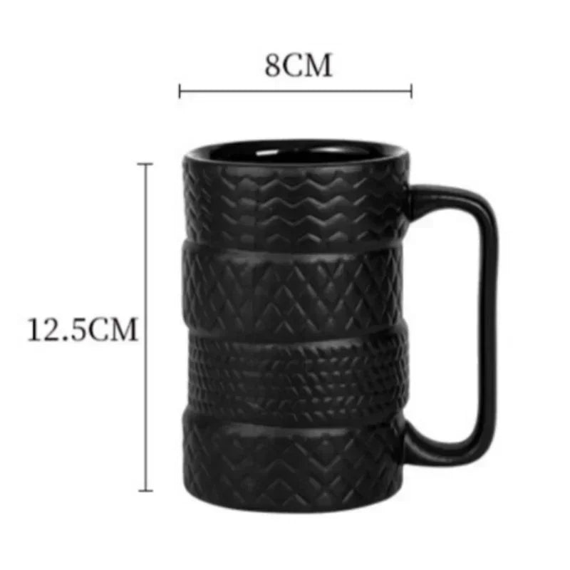 Tire Ceramics Mug