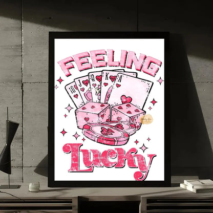 Pink Quote prints wall art poster
