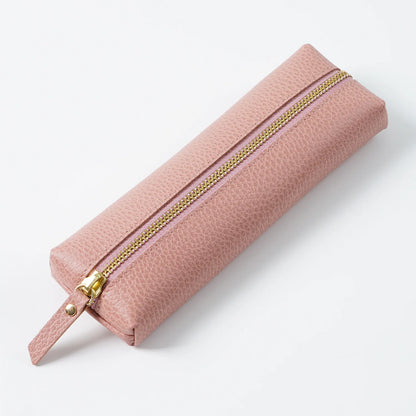 Genuine Leather Pencil Case Holder
