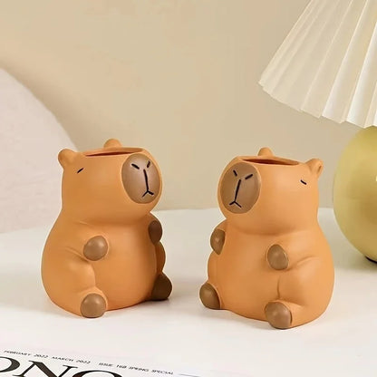 1pc Cute Capybara Pen Holder