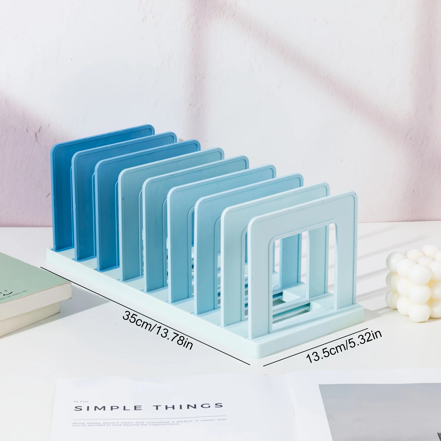 Desktop Book Stand Organizer