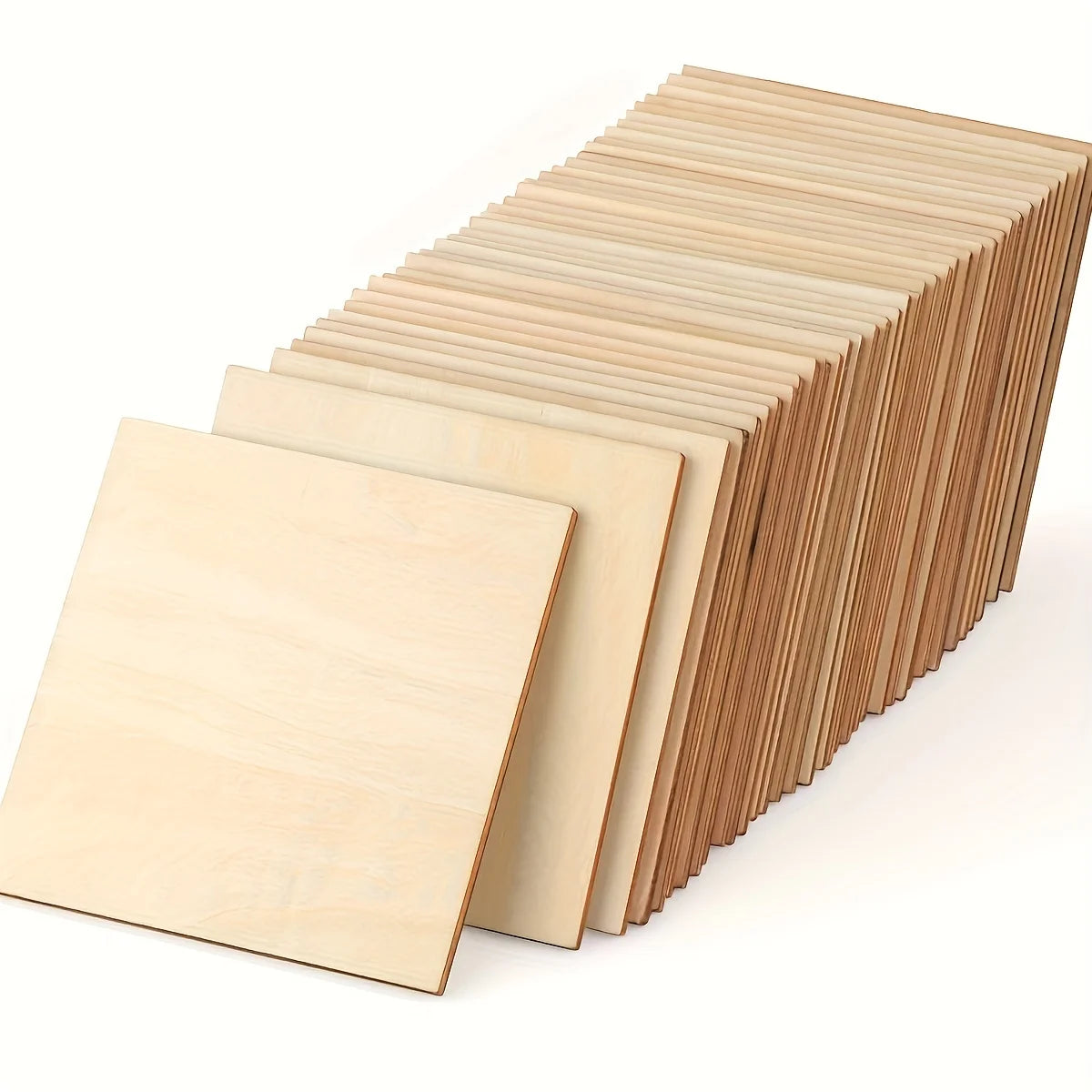 10Pcs 4x4 Wood Squares