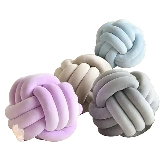 Decorative Throw Knot Pillow Ball