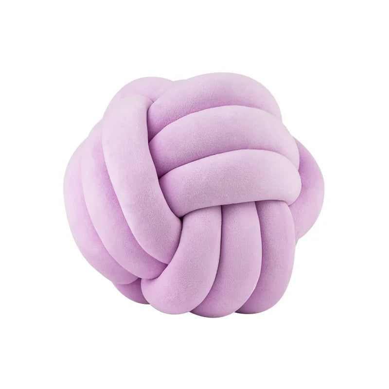 Decorative Throw Knot Pillow Ball
