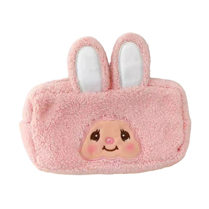 Cartoon Monchhichi Plush Pen Bag