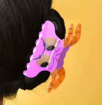Cute monster Hair Claw clip