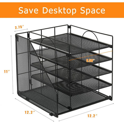 5 slot document File Organizer Holder