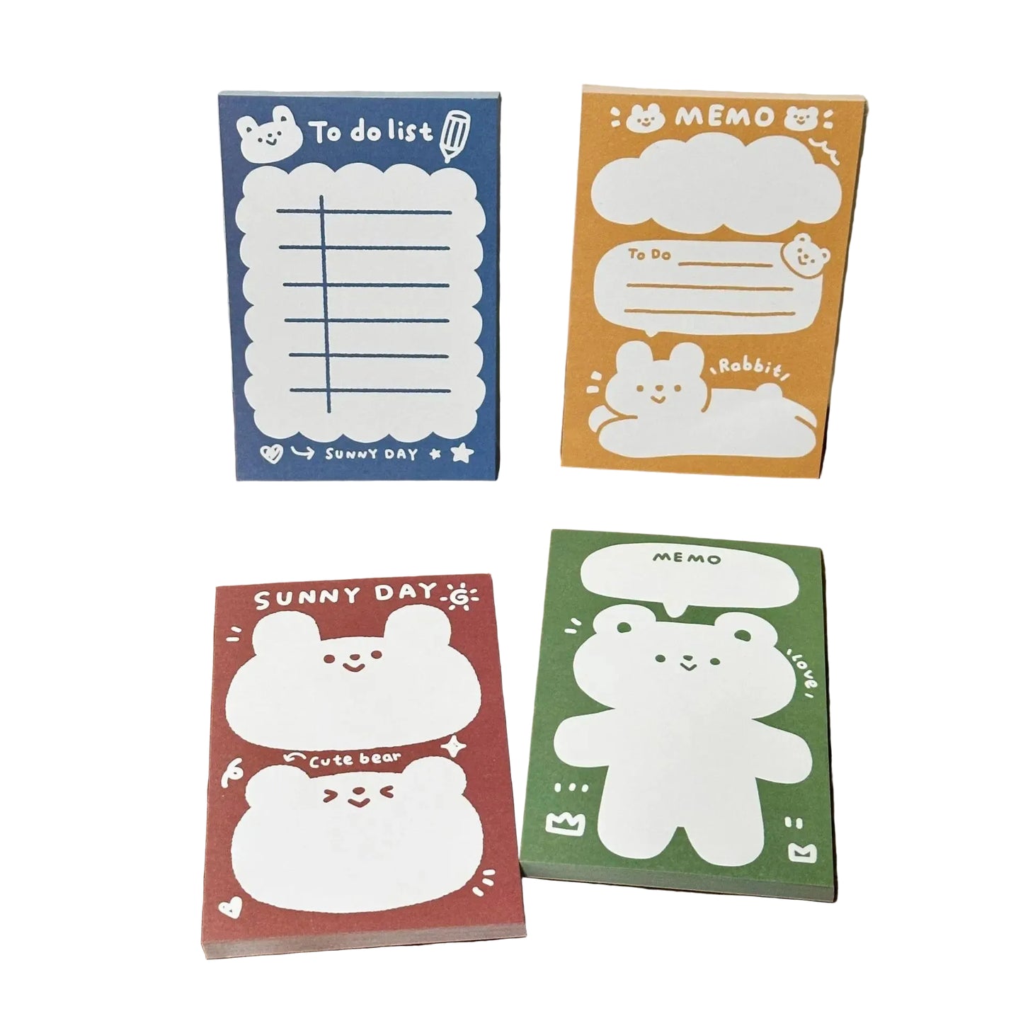 Cute Little Bear Tear Sticky Notes