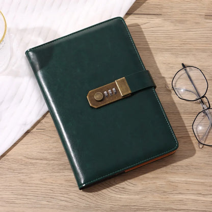 200 Pages A5 Notebook with Coded Lock