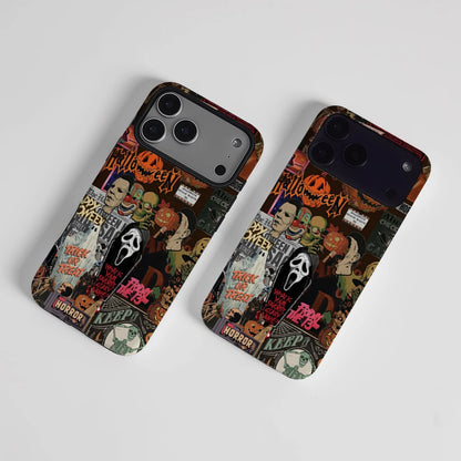 Halloween Matte Bumper Magsafe  iPhone 13,14,15,16,17 Case