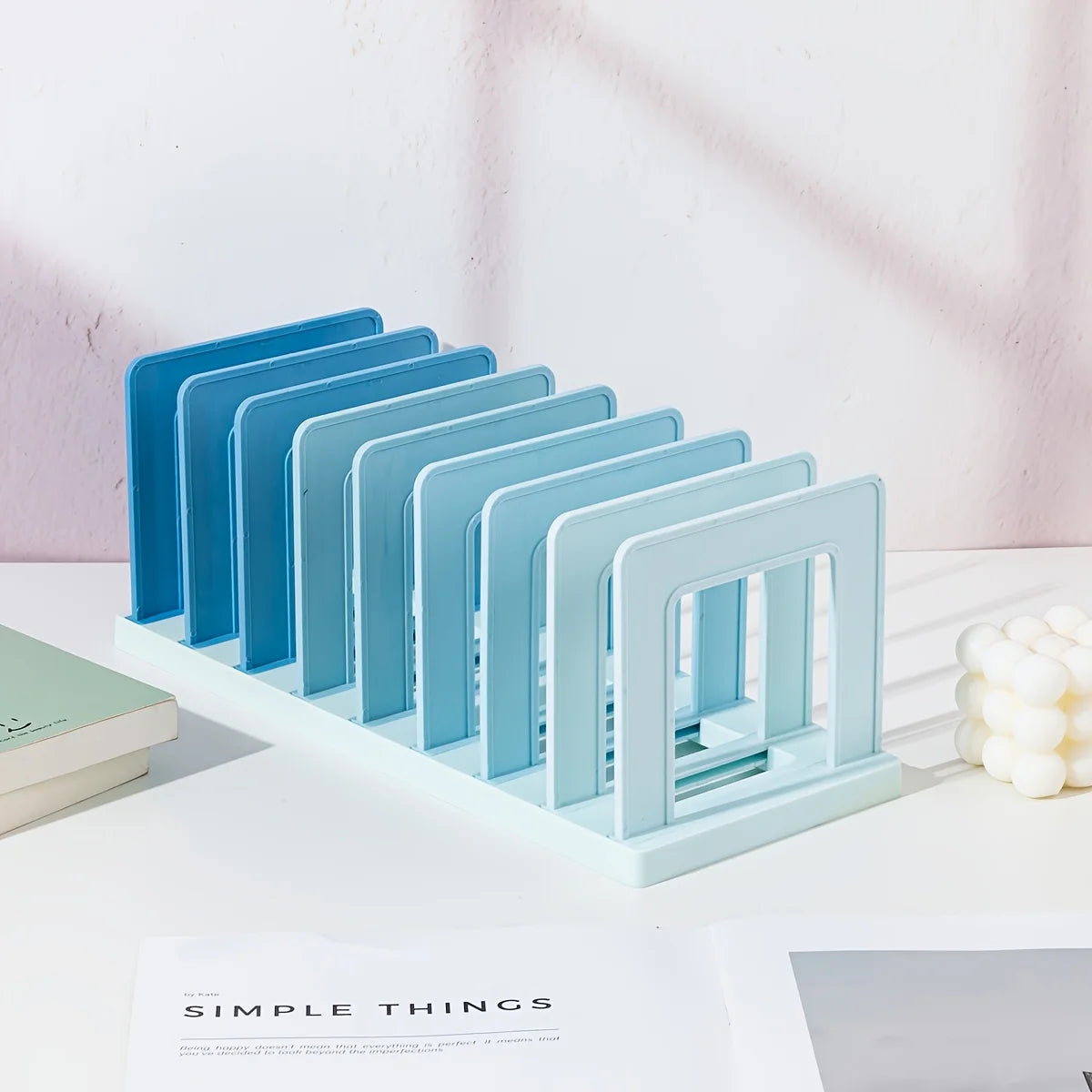 Desktop Book Stand Organizer