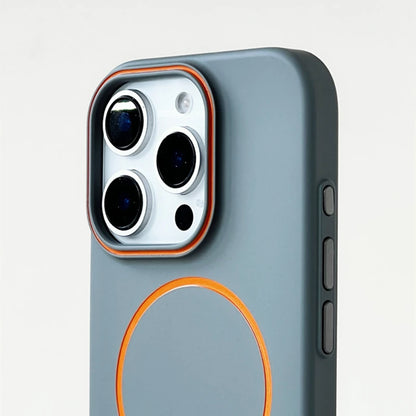 Matte hard circle Color MagSafe iPhone Case 11,12,13,14,15,16