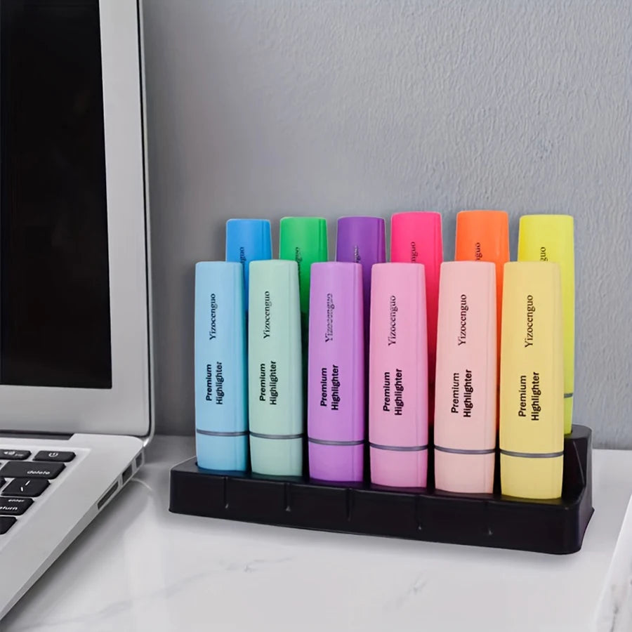 12pcs highlighter markers