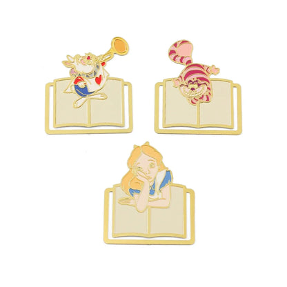 Alice fantasy Wonderland Metal Bookmark