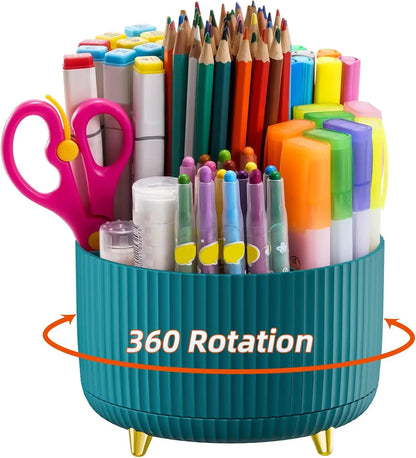 360-Degree Rotating Multi-Purpose Desk Organizer