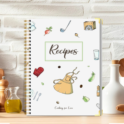 Hardcover 80 page Recipe Book